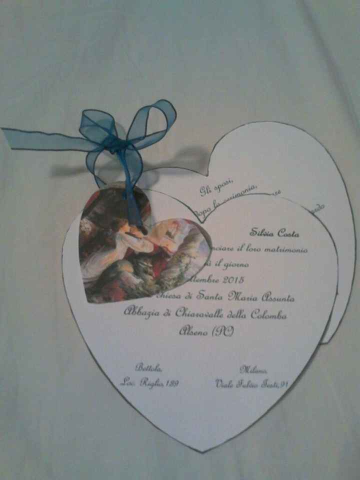 Partecipazioni fatte da voi...postate le foto?? - 1