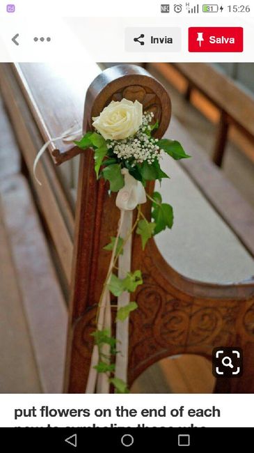 Composizioni sulle panche della chiesa - 2