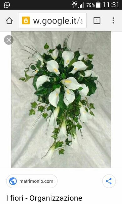 Bouquet pendente - 1