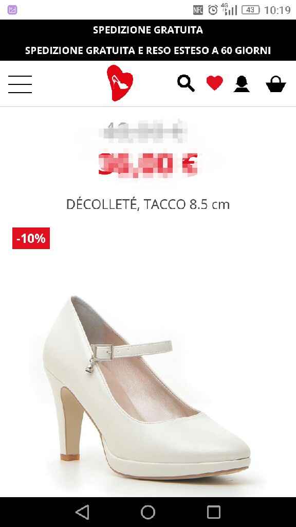 Scarpe sposa, décolleté 👠 - 1