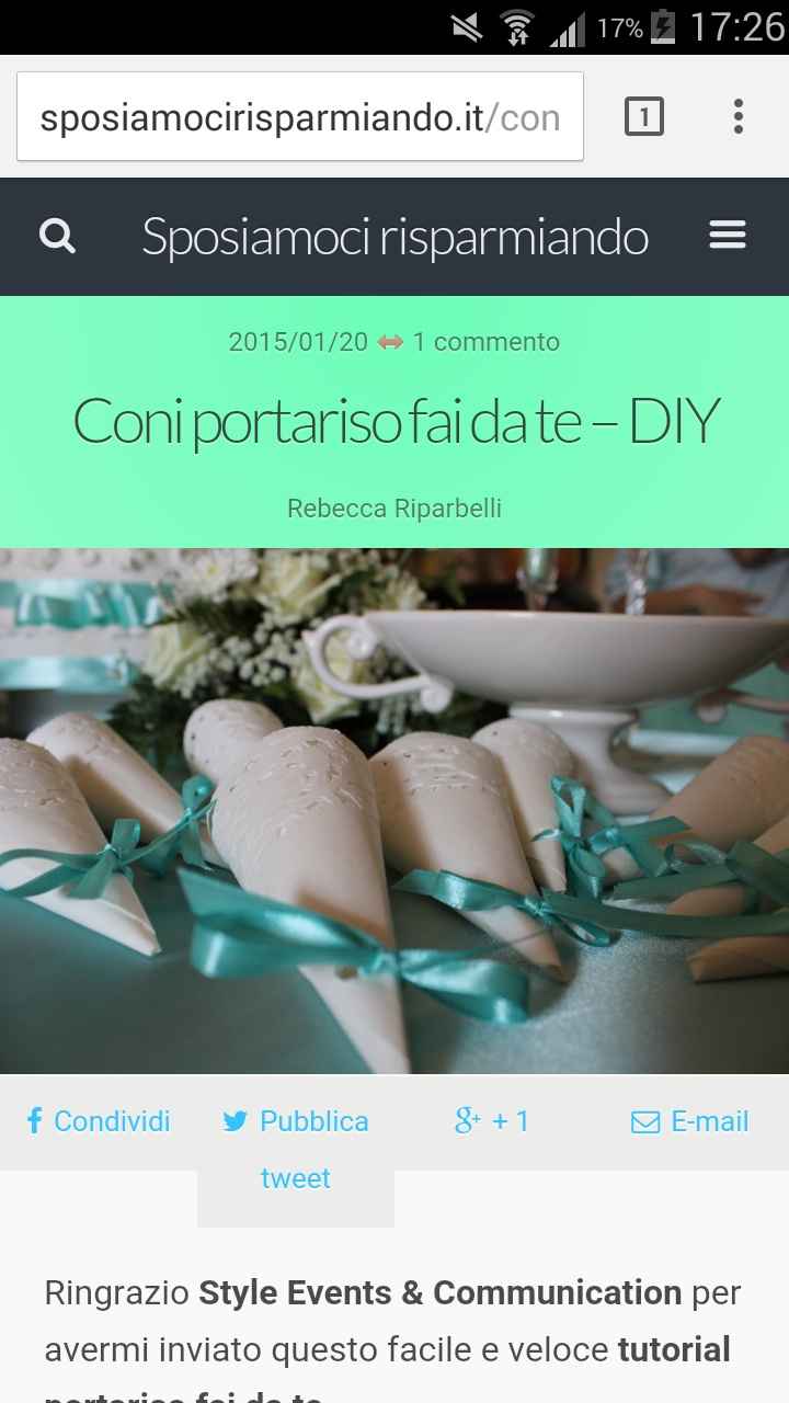Coni portariso e x la confettata