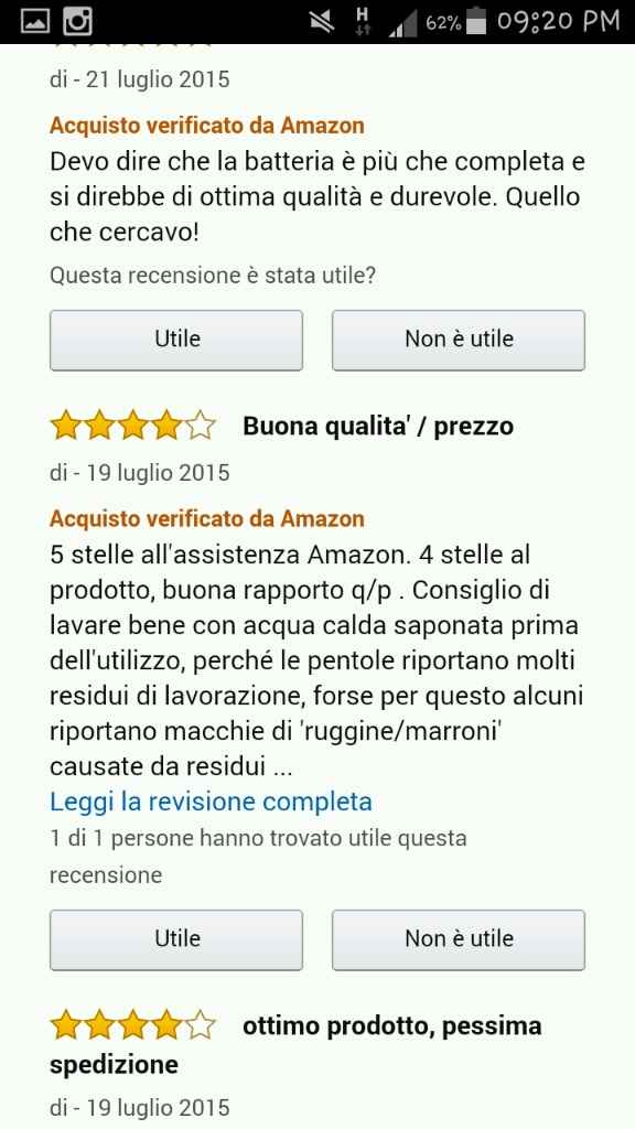 Amazon acquisti - 1
