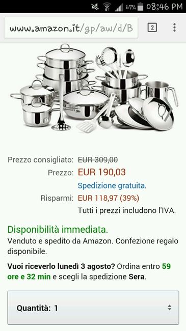 Amazon acquisti - 1