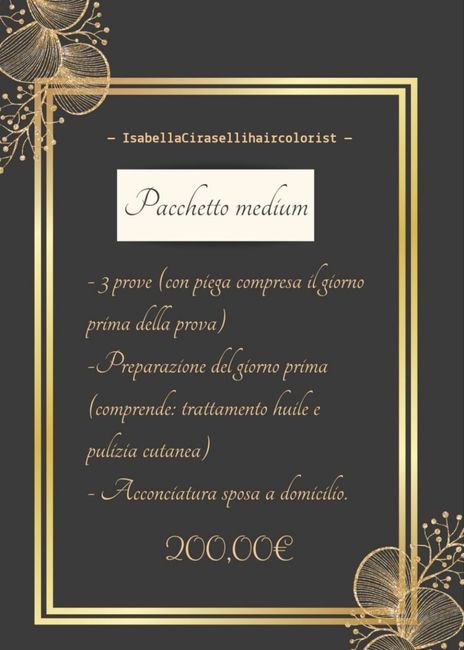 Pacchetto parrucchiera 3