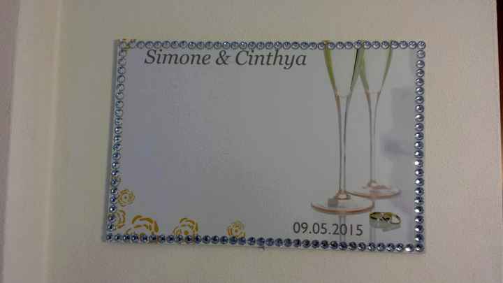 Tavolo marriage fatto da me - 1