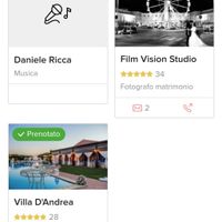 Fornitori prenotati sono per adesso solo 3