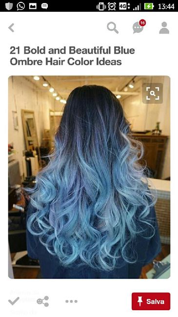 Acconciatura sposa: capelli blu?? - 2