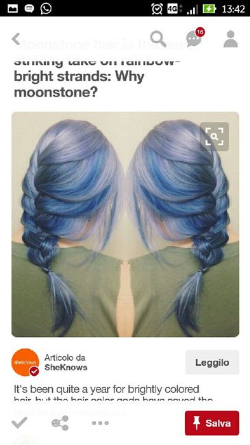 Acconciatura sposa: capelli blu?? - 3