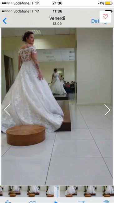 -23 kg ... abito per matrimonio di amici comprato - 1