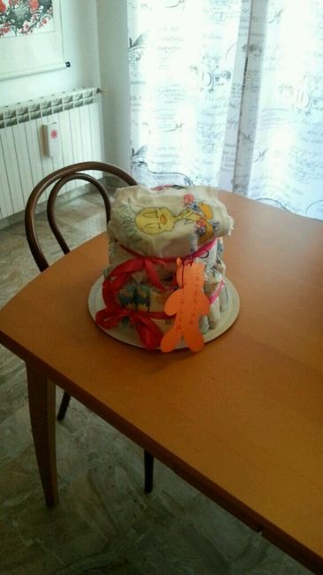 Torta di pannolini - 1