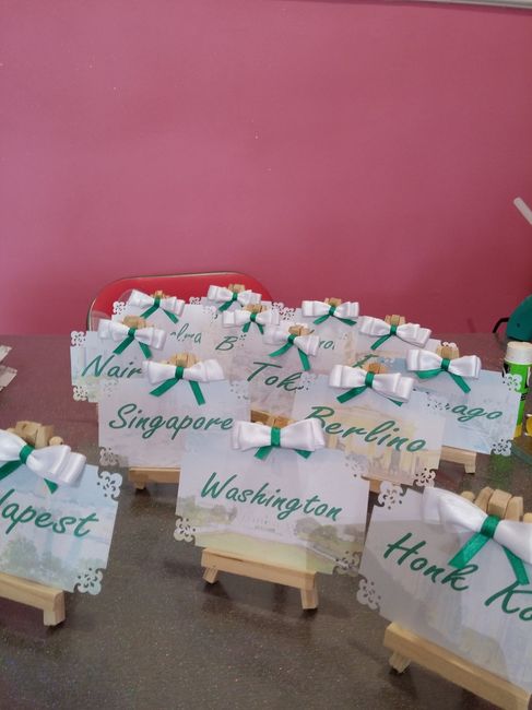 Fai da te......tableau e coni riso - 3