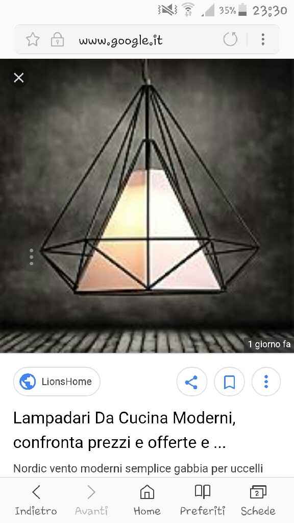  Lampadario cucina - 1