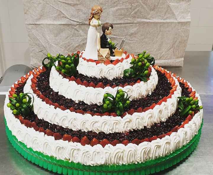 La nostra wedding cake 