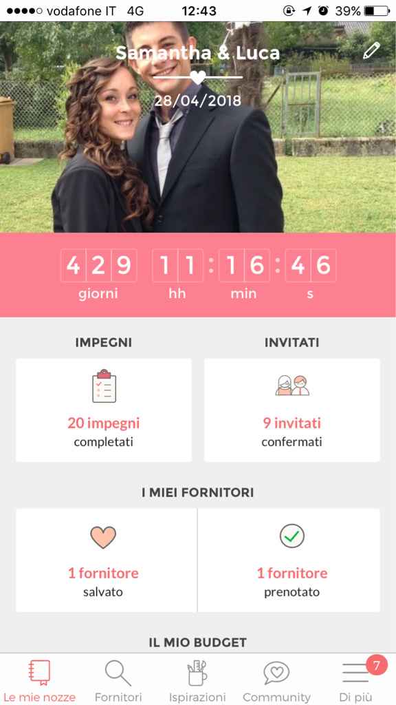 Quanti giorni mancano alle tue nozze? - 1