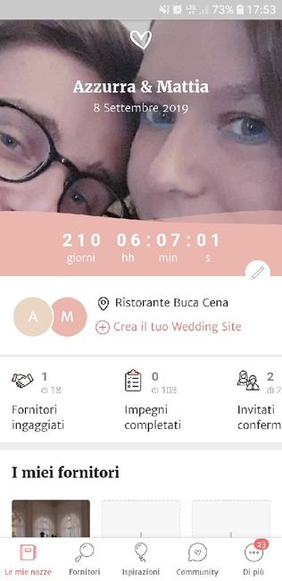 -199 giorni 🤵🏻 👰🏻 ⛪️ - 1