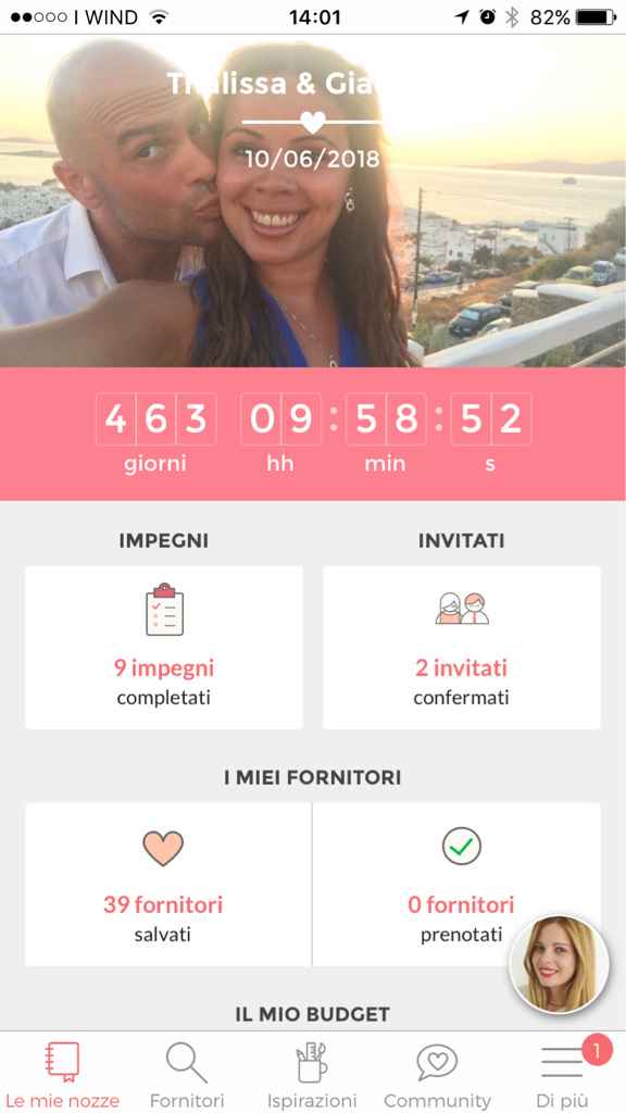 Quanti giorni mancano alle tue nozze? - 1