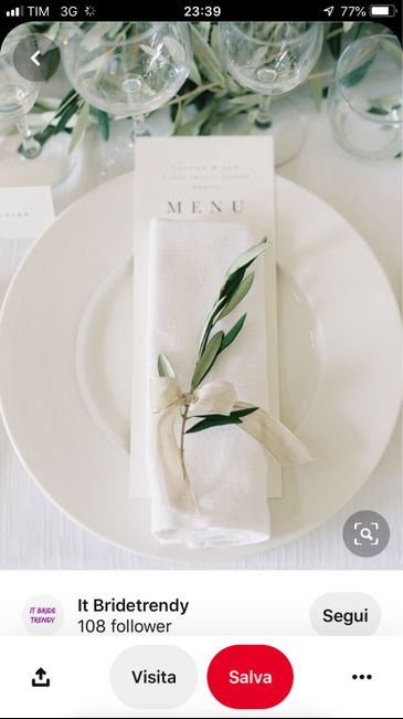 Segnaposto a Tavola, si o No??? 1