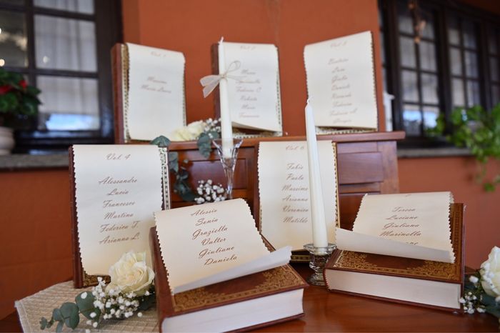 Idee per includere i libri alle vostre nozze 13