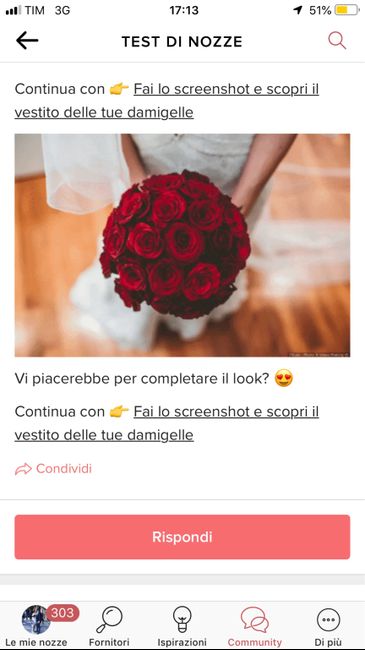 Fai lo screenshot e scopri il tuo bouquet 24