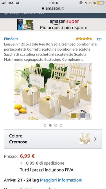 Mini sedie segnaposti 2