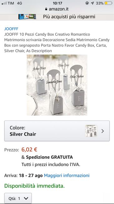 Mini sedie segnaposti 3