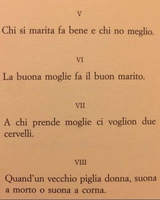 Proverbi sul matrimonio 2