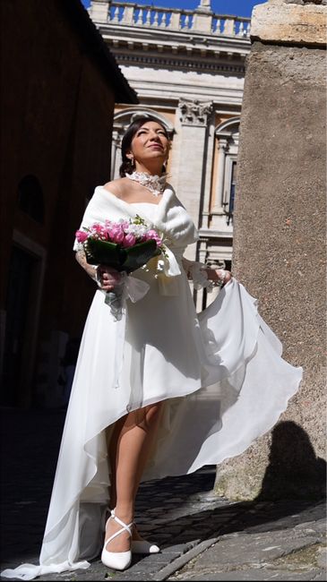 15 abiti da sposa corti👗 2