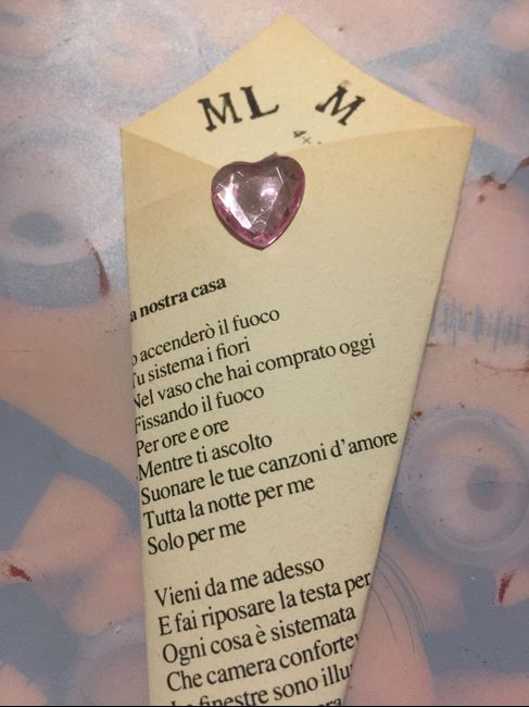 Consiglio confezione per bustina confetti 2