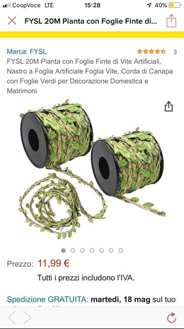 Foglioline per bomboniere 7