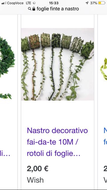 Foglioline per bomboniere 4