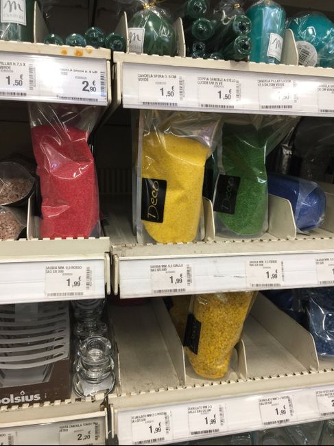 Bottiglie per rito della sabbia 3