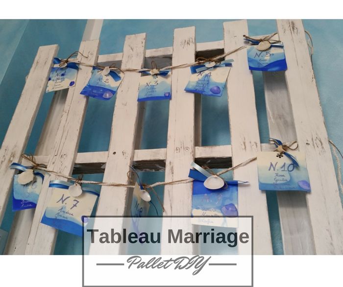Tableau de Marriage con Pallet 😍 5