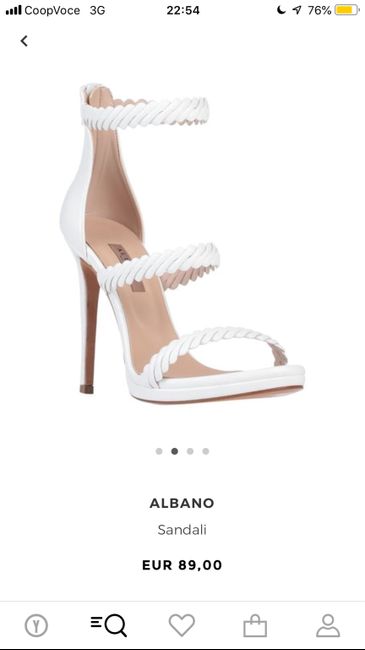 Dubbio sulle scarpe 1