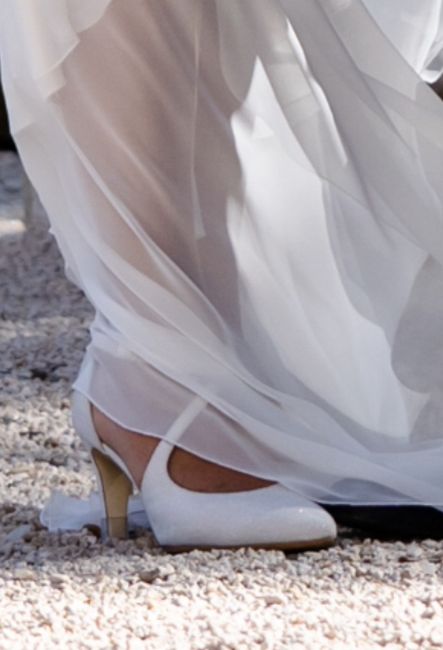 Scarpe da sposa thulle melluso. 2