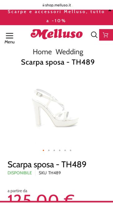 sos Scarpe Sposa Roma 1