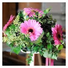 Addobbi chiesa semplici fuori e dentro fucsia e bianco 11