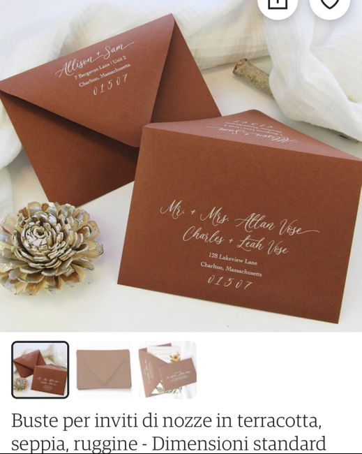 Consiglio busta partecipazione 2