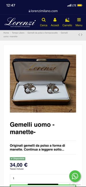 Regalo anniversario 13