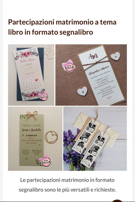 Partecipazioni! 🥰 2