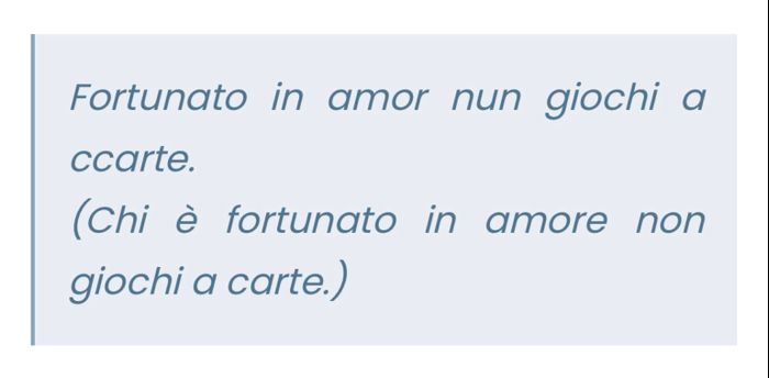 Mi dite qualche proverbio delle vostra nazione? 4