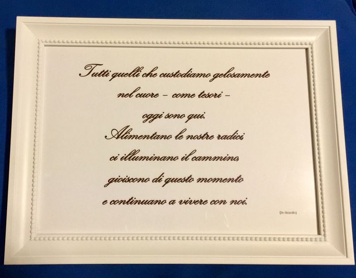 Sposarsi dopo un lutto 1
