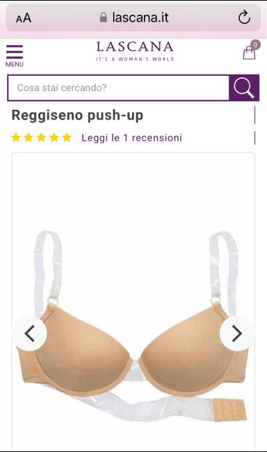 Reggiseno sposa 1