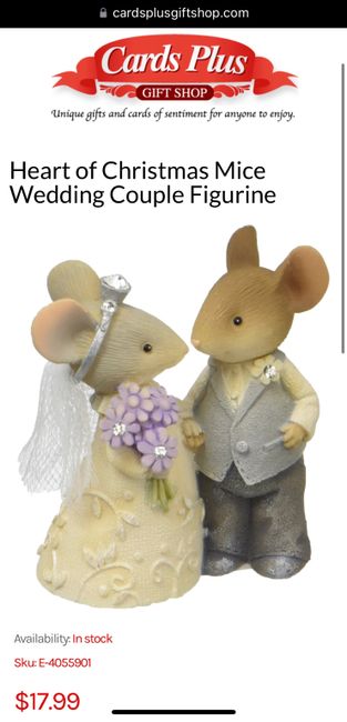 Cake topper topini 3