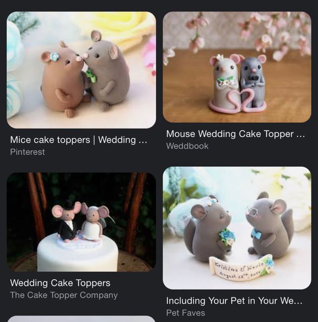 Cake topper topini 6