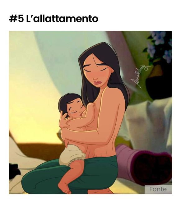 La dolce attesa delle principesse Disney 6