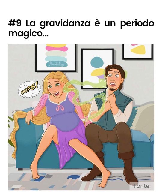 La dolce attesa delle principesse Disney 10