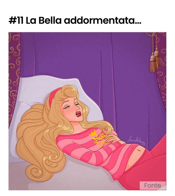 La dolce attesa delle principesse Disney 12