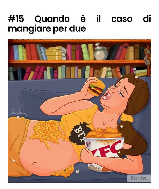 La dolce attesa delle principesse Disney 16