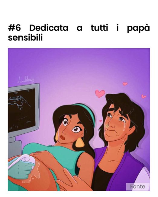 La dolce attesa delle principesse Disney 7