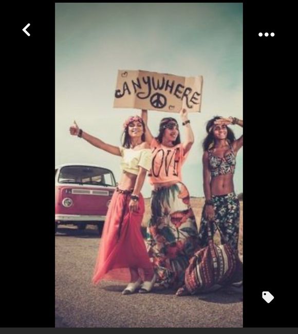 Figli dei fiori tema 5